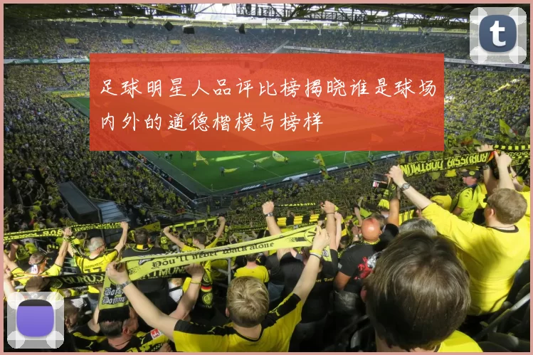 足球明星人品评比榜揭晓谁是球场内外的道德楷模与榜样