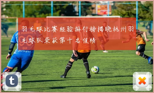 羽毛球比赛经验排行榜揭晓杭州羽毛球队荣获第十名佳绩
